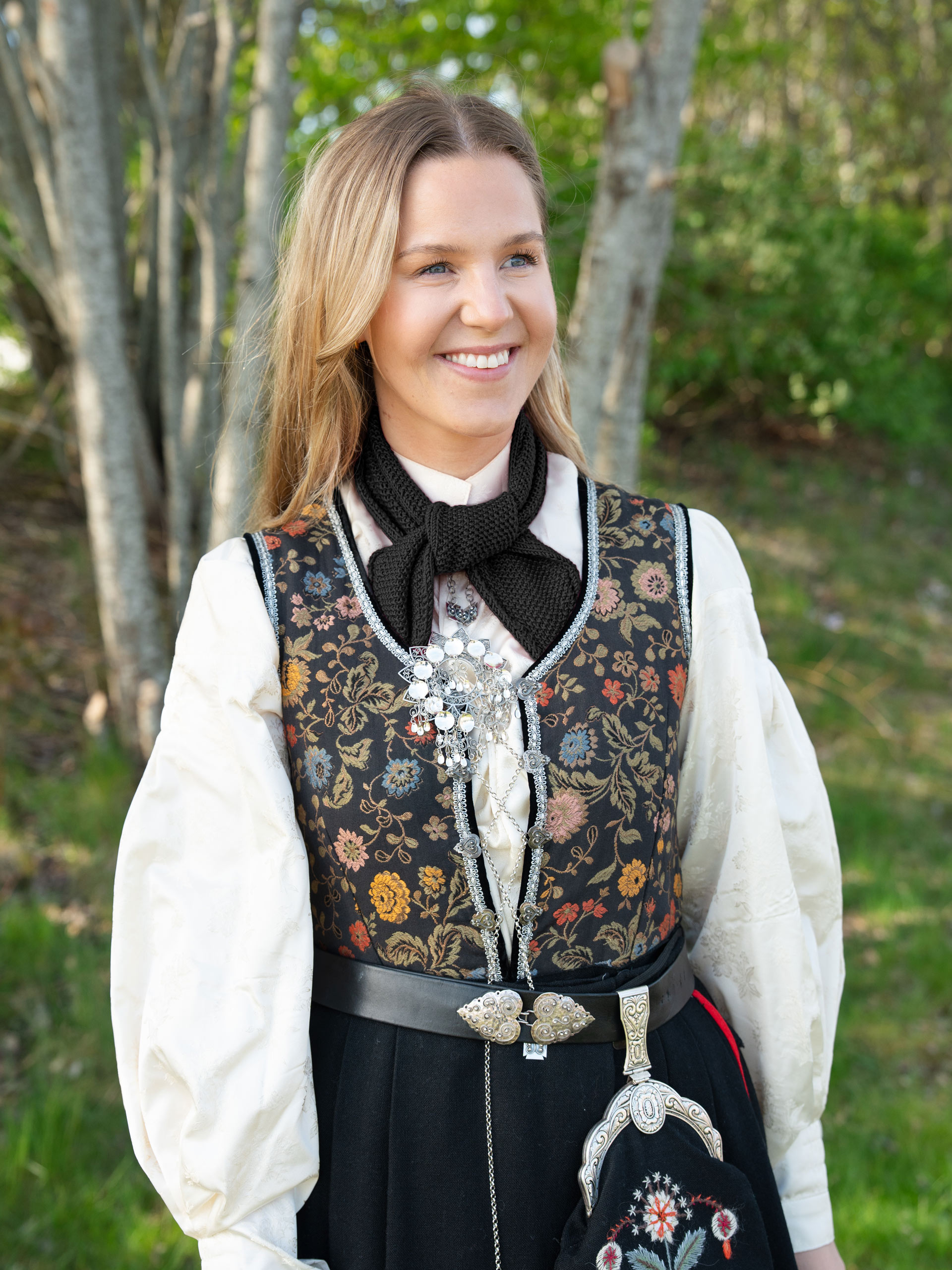 Softie scarf - Koksgrå/Pure merino light