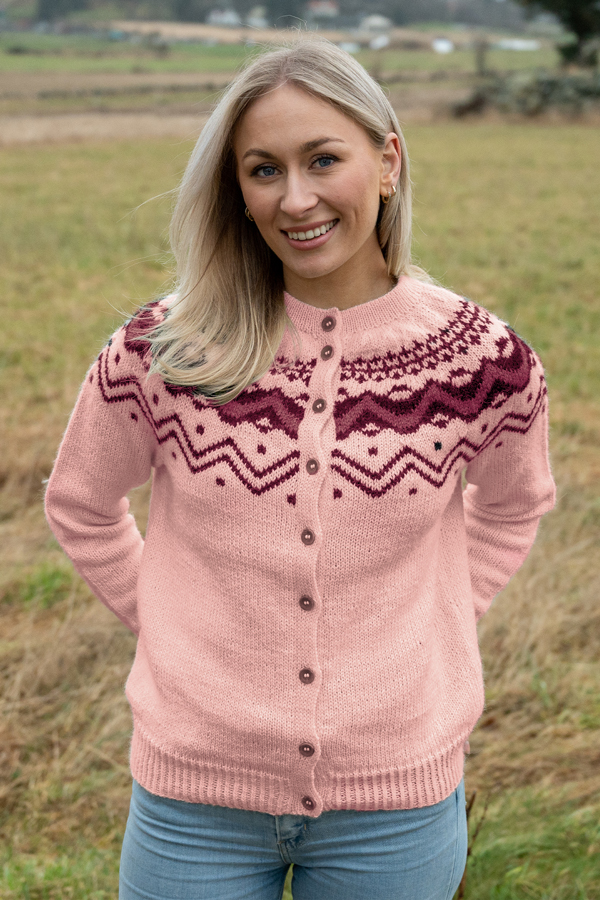 IVALO jakke pudderrosa