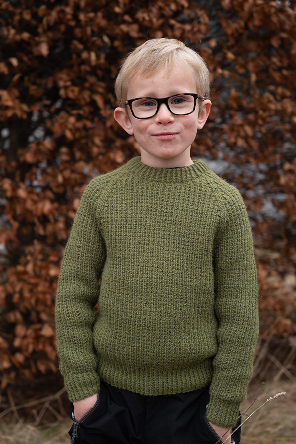 HAFJELL genser olivengrønn