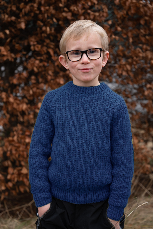 HAFJELL genser dyp blå