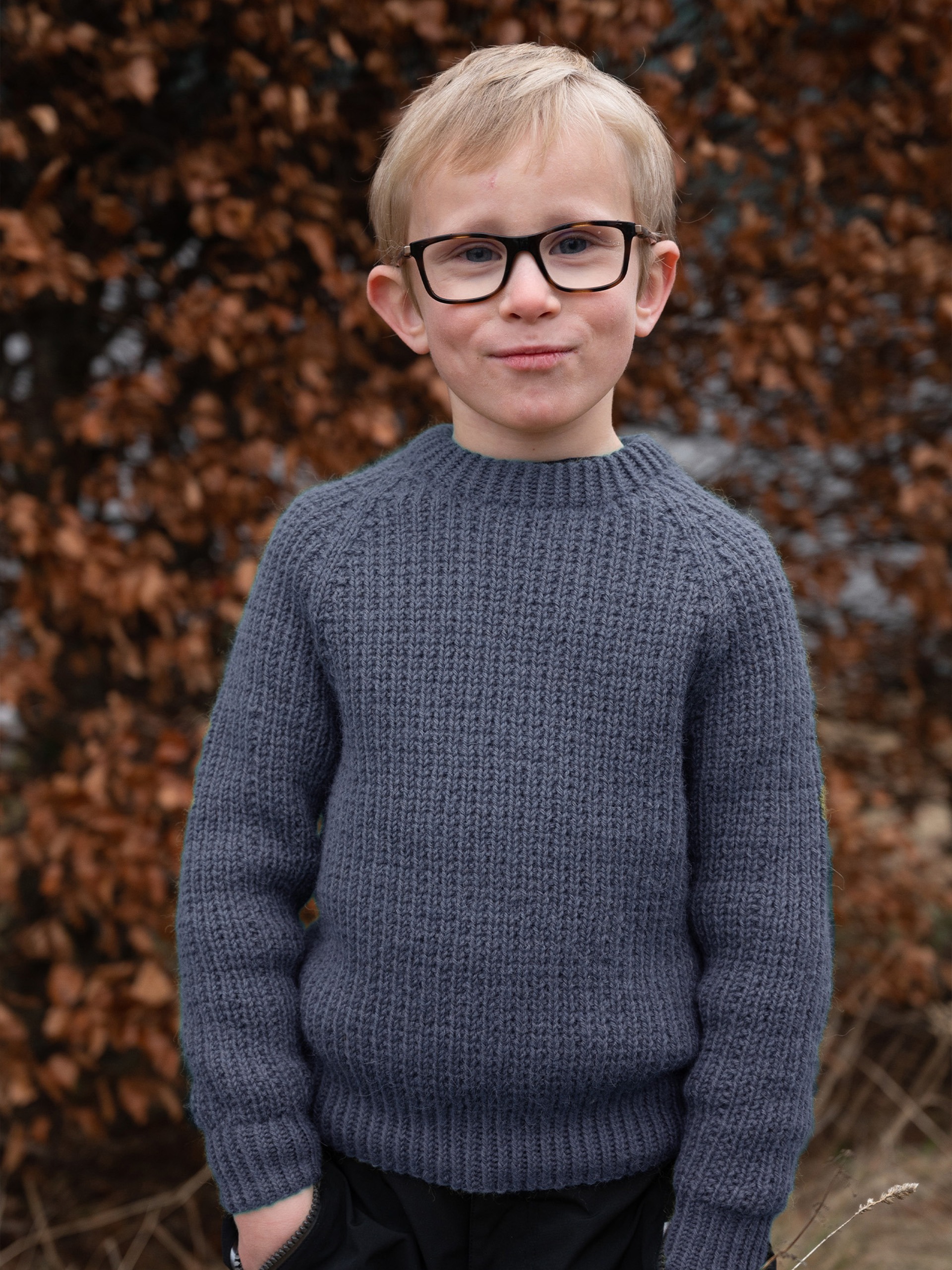 HAFJELL genser gråblå