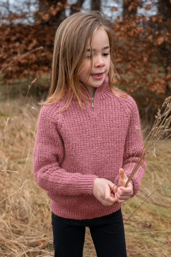 HAFJELL genser gammelrosa