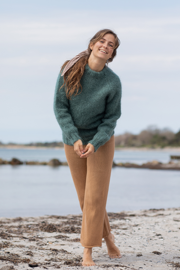 LIVE genser mørk jadegrønn