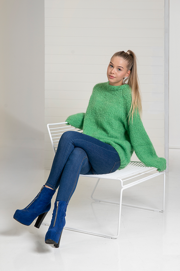 2201-4a Gea genser grønn