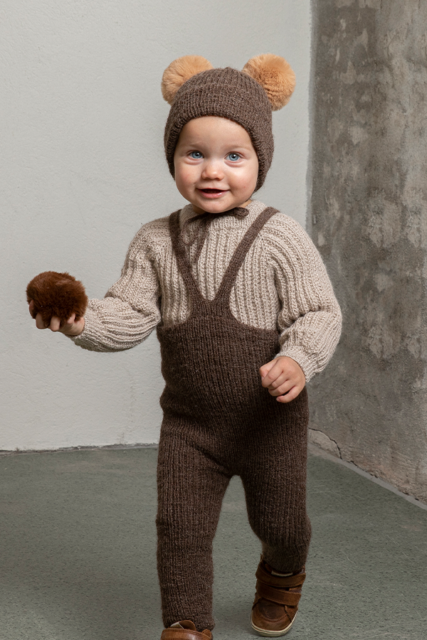 2204-10b Sus og dus bukse og lue