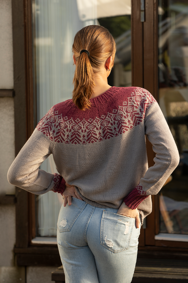 2215-5b Blomma genser