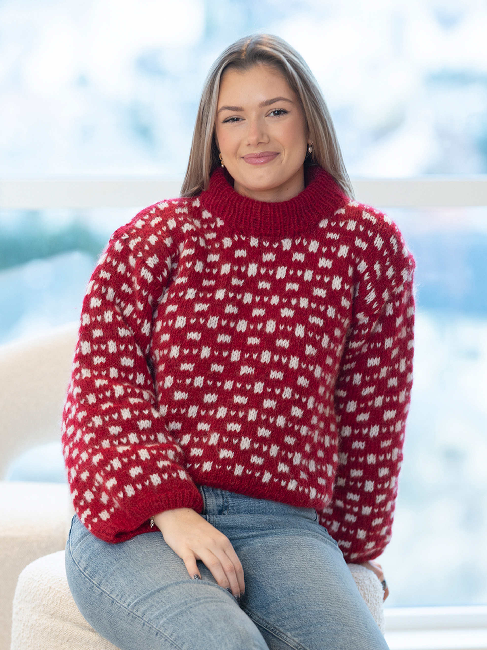 2305-12b Bryggen genser