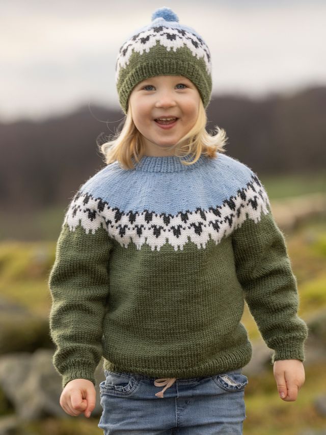 2309-02b Flokken genser barn