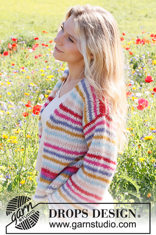 231-1 Candy Stripes Cardigan