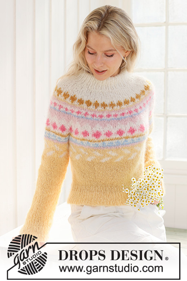 231-55 Lemon Meringue Sweater