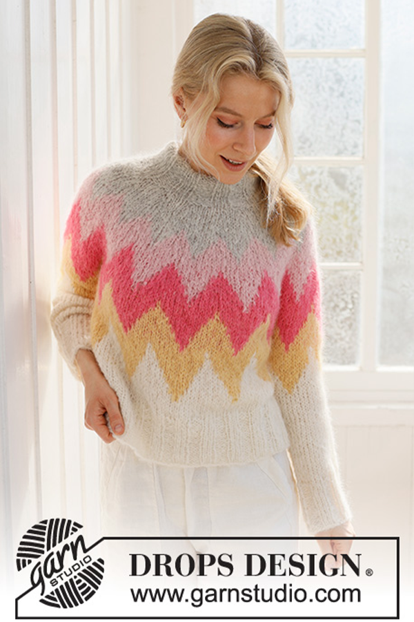 231-56 Pink Lemonade Sweater