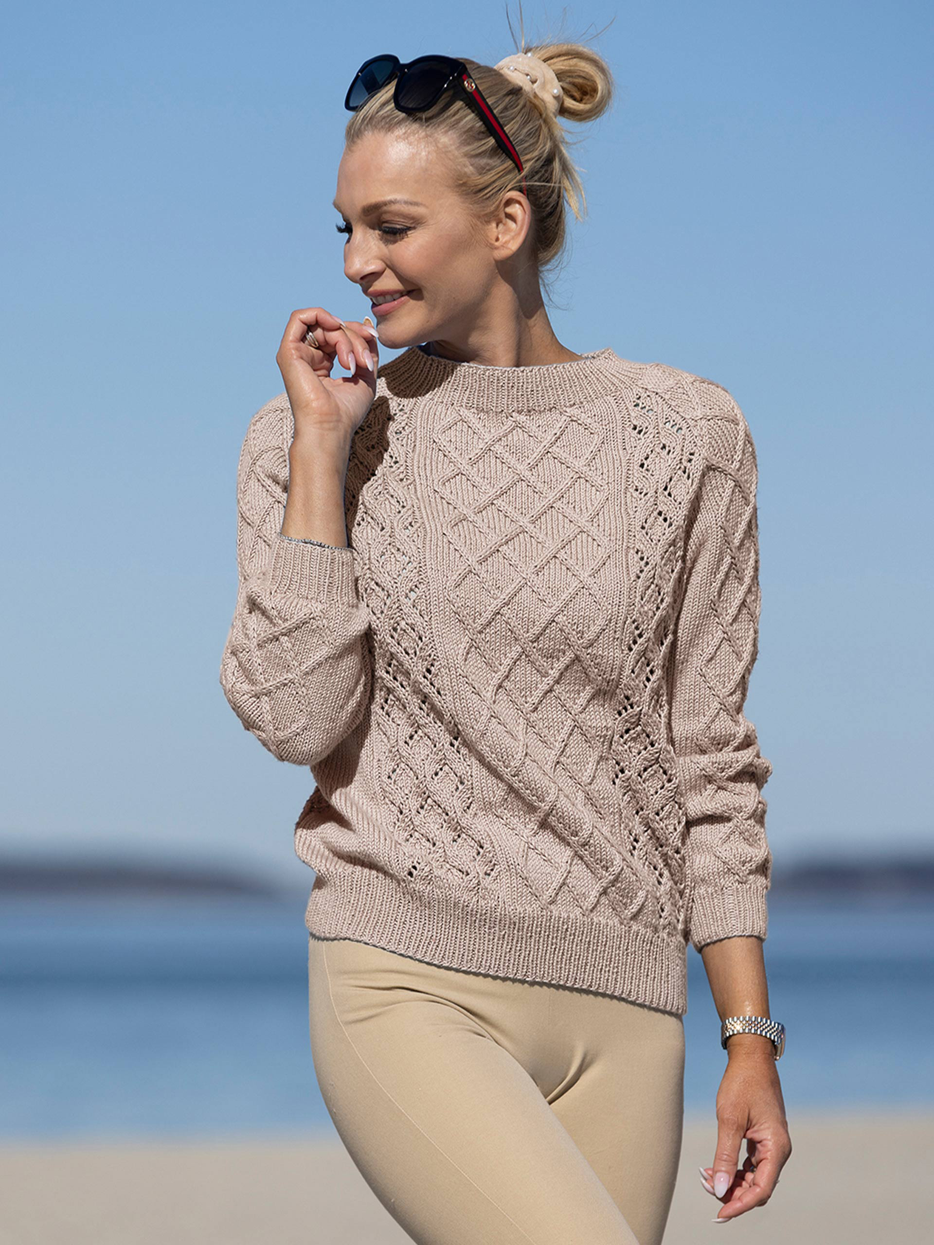 2319-5 Ocean genser beige