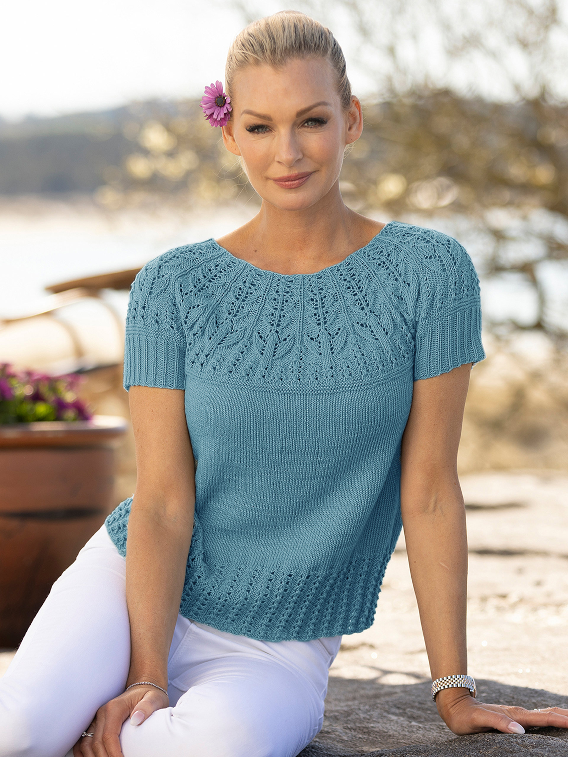 2320-4 Tulip topp petrol