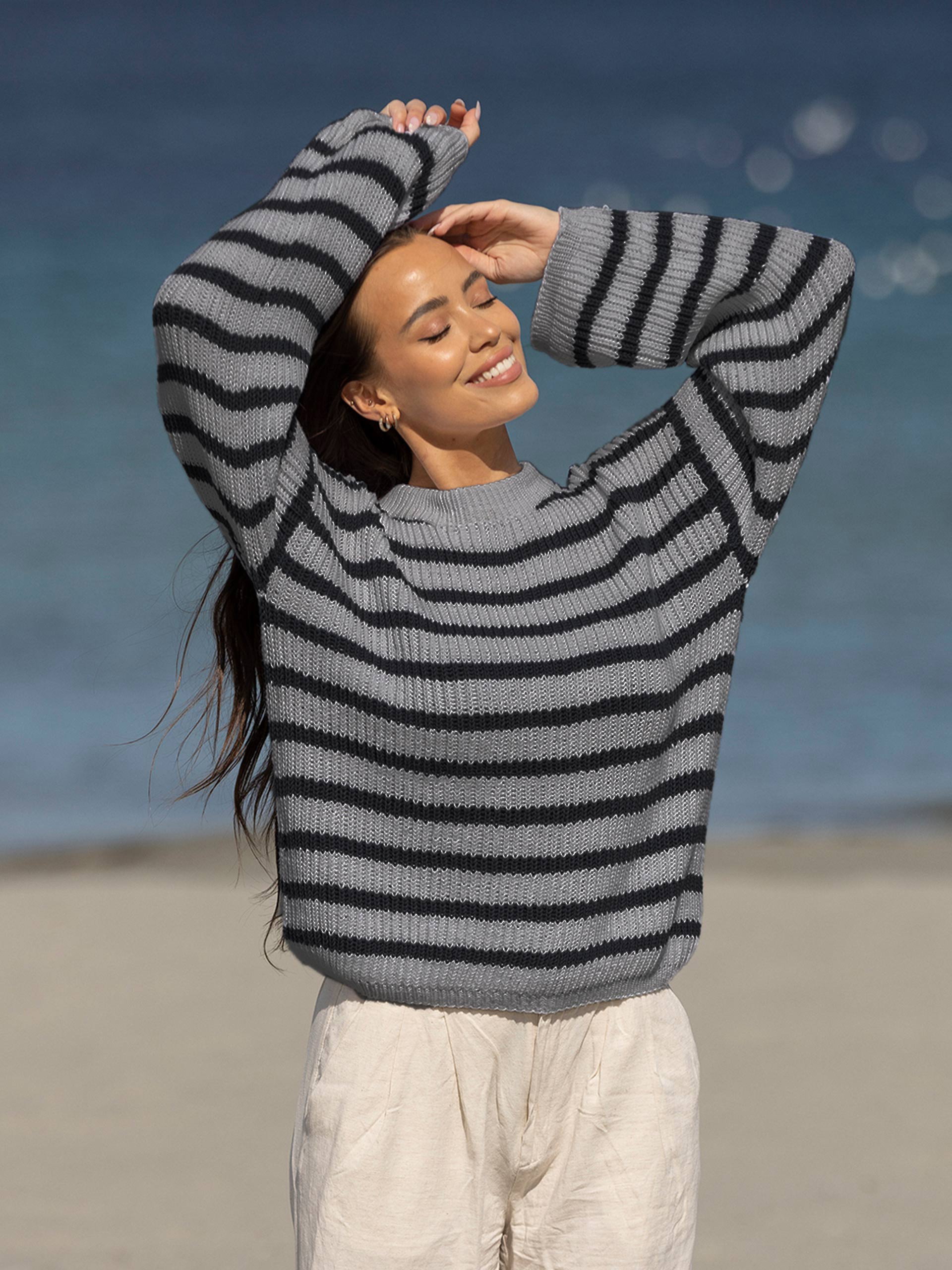 2321-5 Marina genser mørk grå