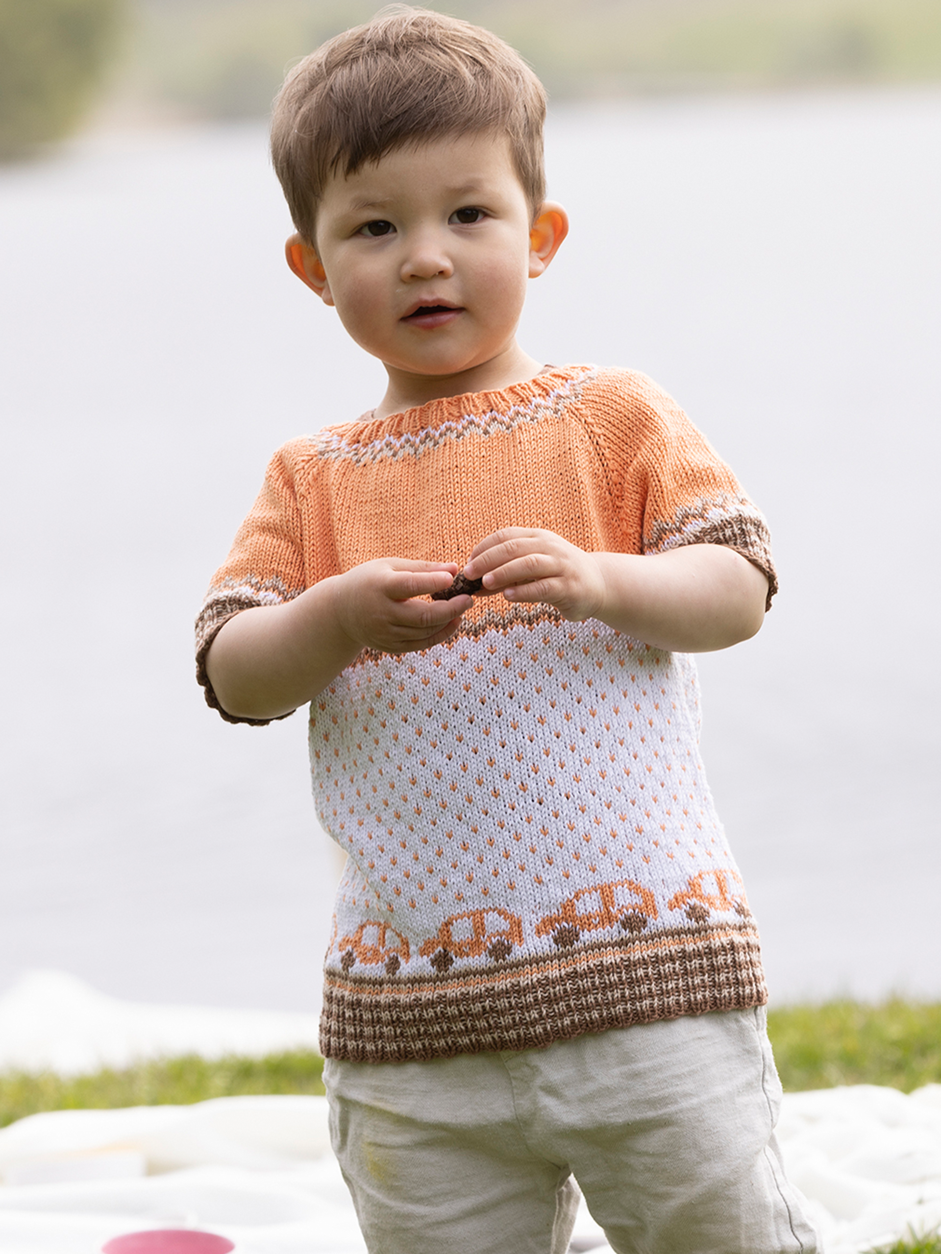 2323-3 Bil T-skjorte