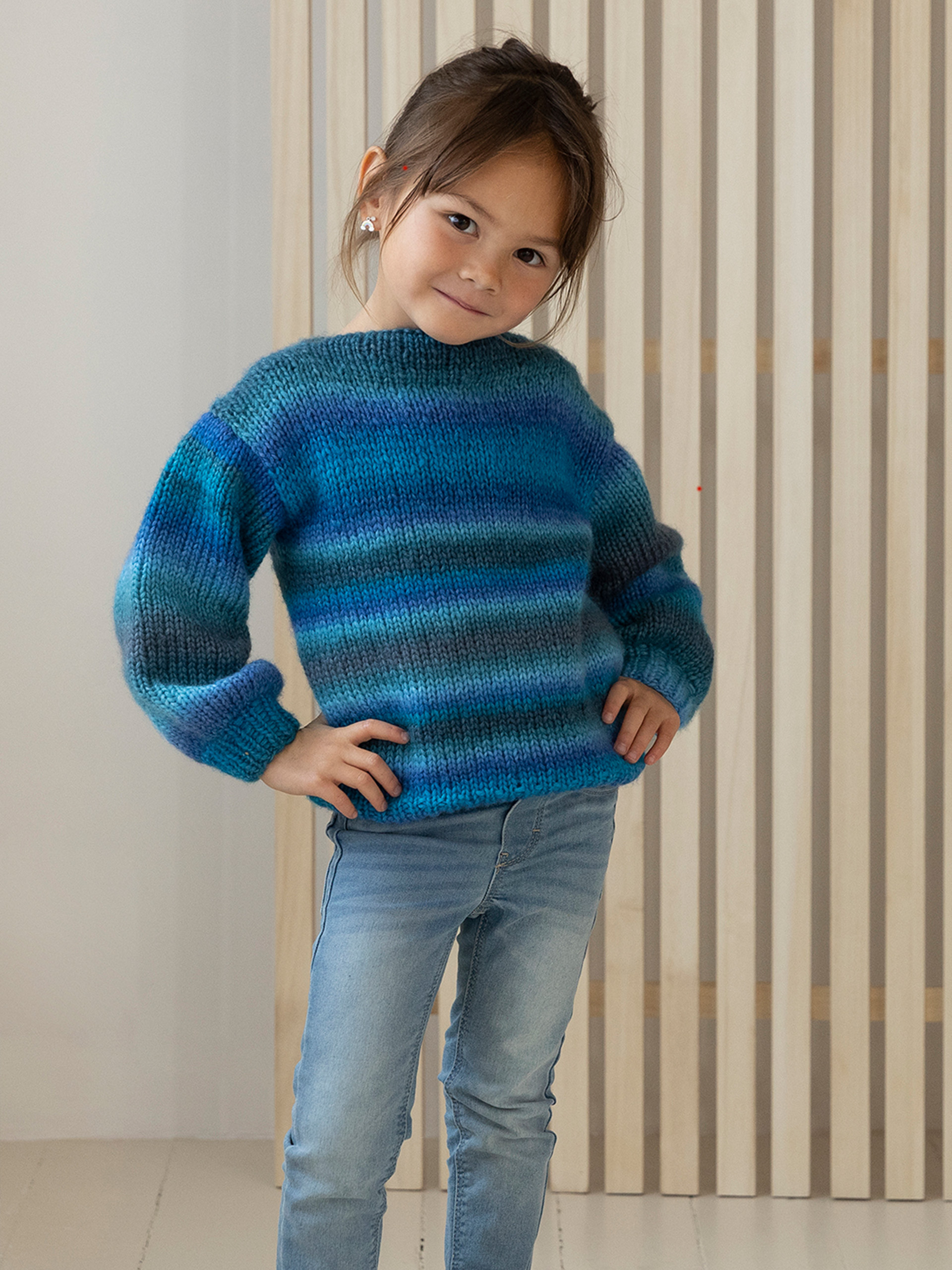 2339-1b Kulør genser