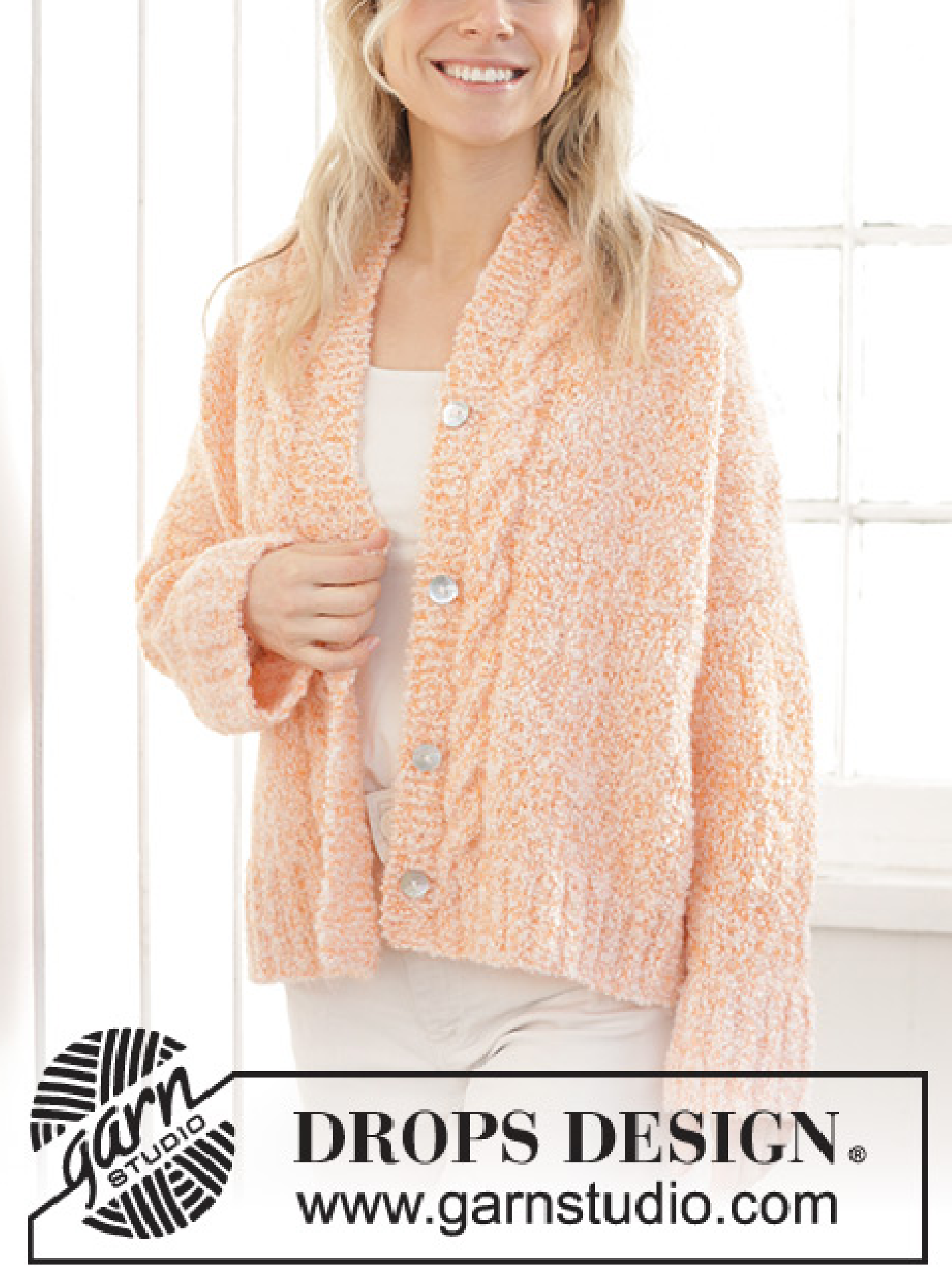 241-34 Peach Blossom Cardigan