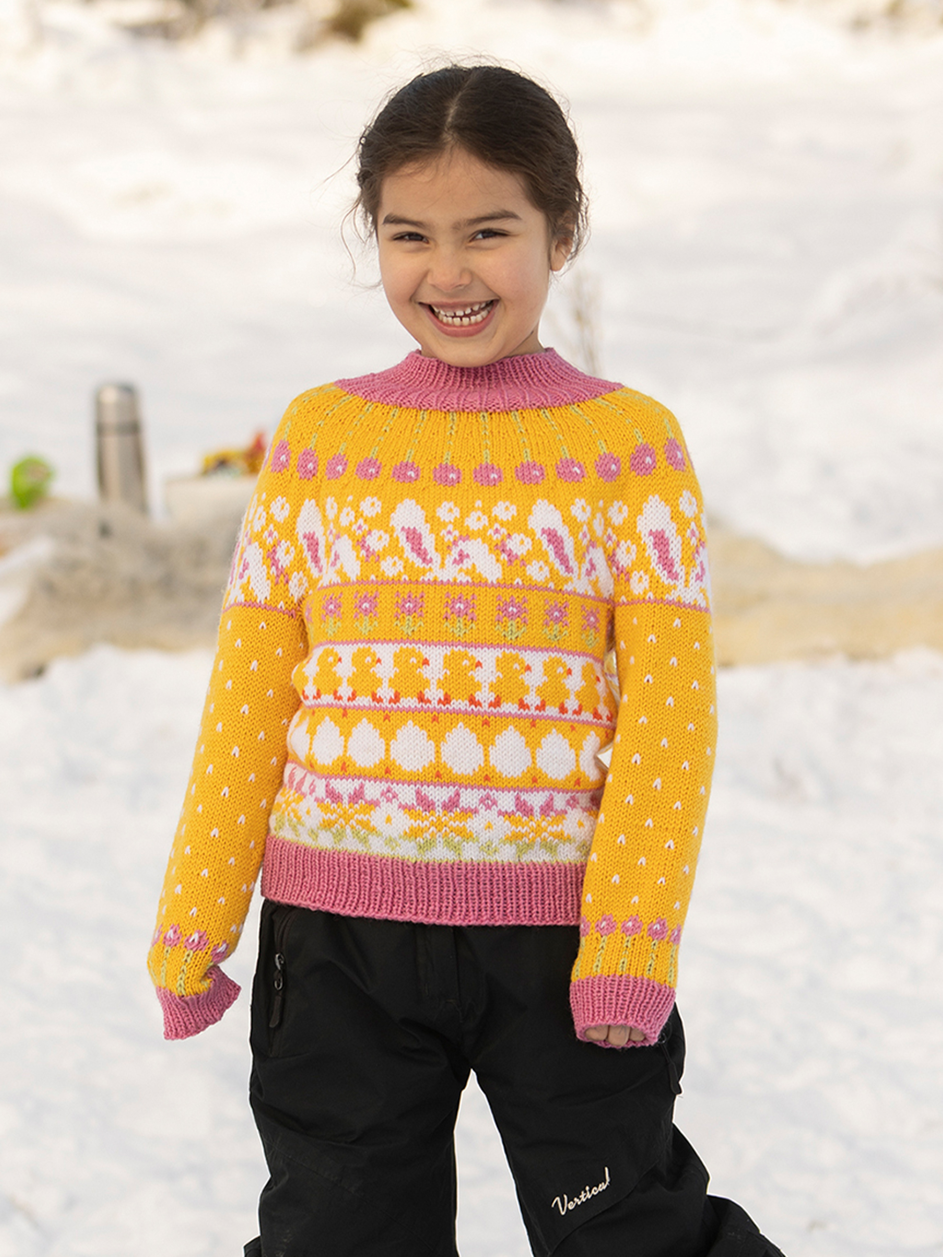 2412-2a Påskestemning genser