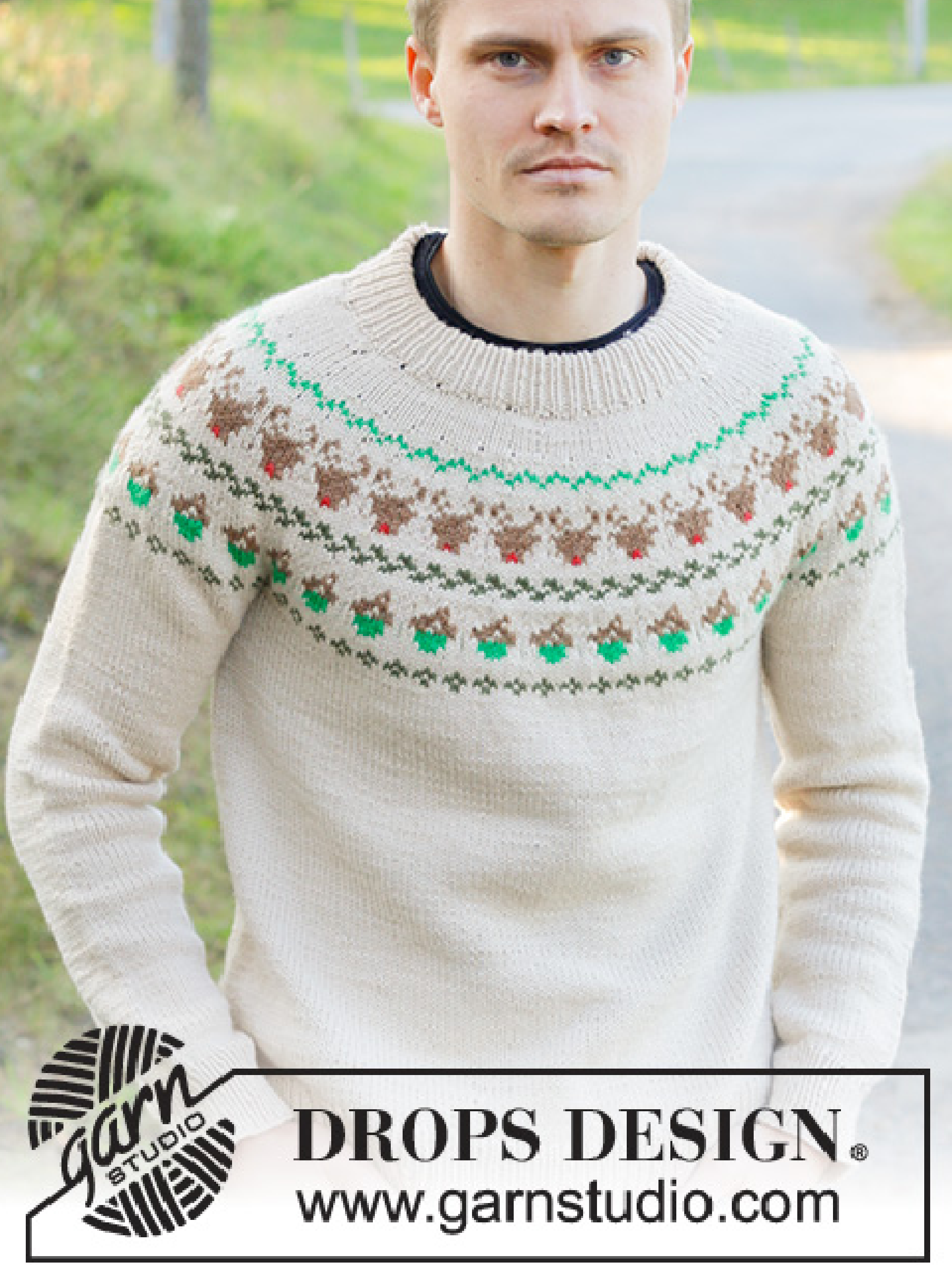 246-42 Reindeer Dance Sweater