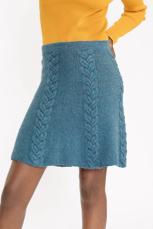 371-10 Acca kort fletteskjørt