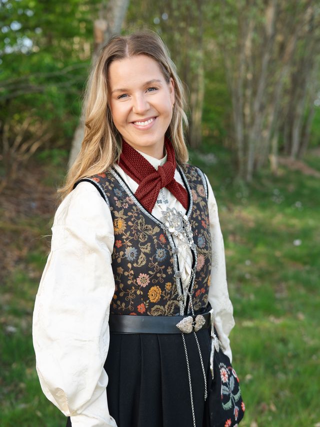 Softie scarf - Mørkerød/Pure merino light