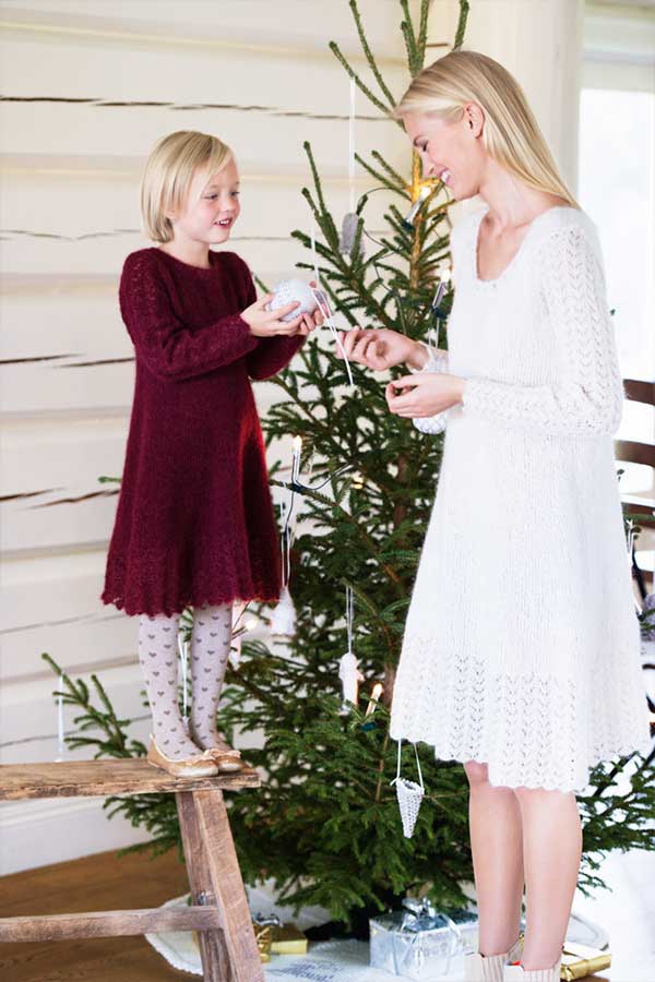 305-15B Hilde jente kjole