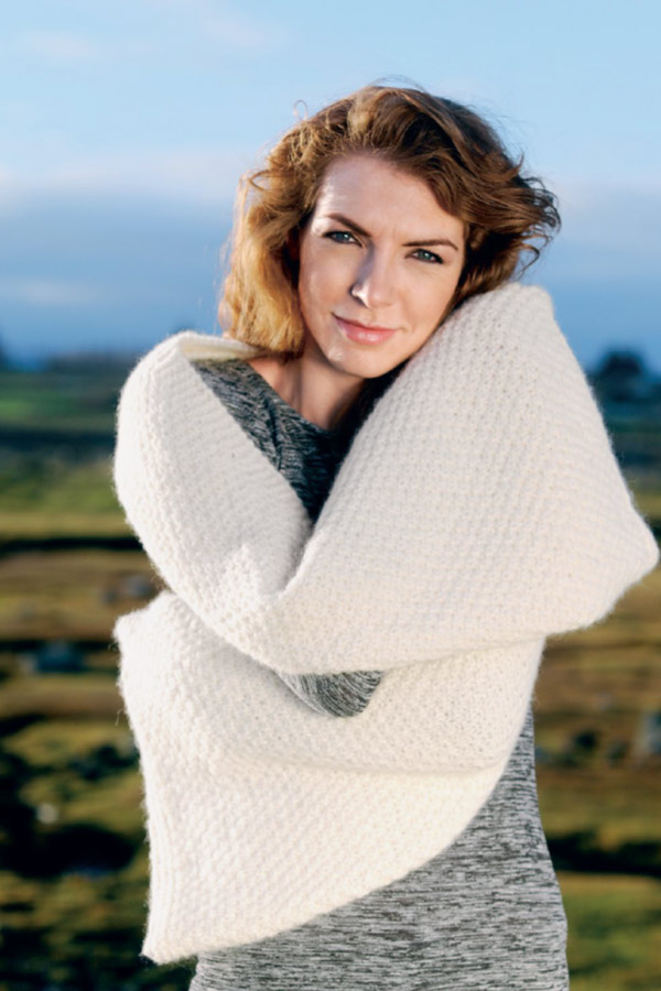 31-10 Skjerf med lommer