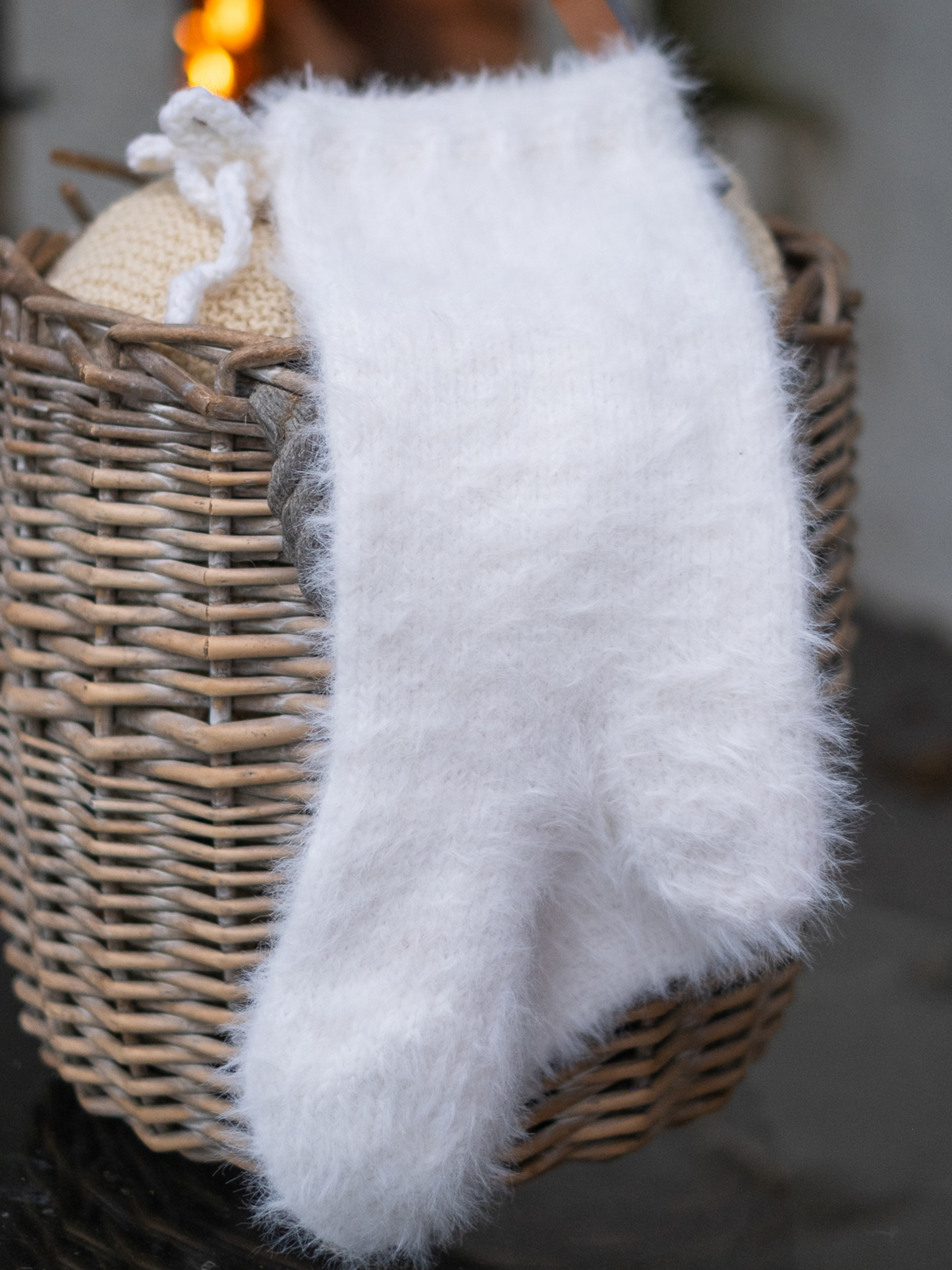 325-07B Pelz julestrømpe