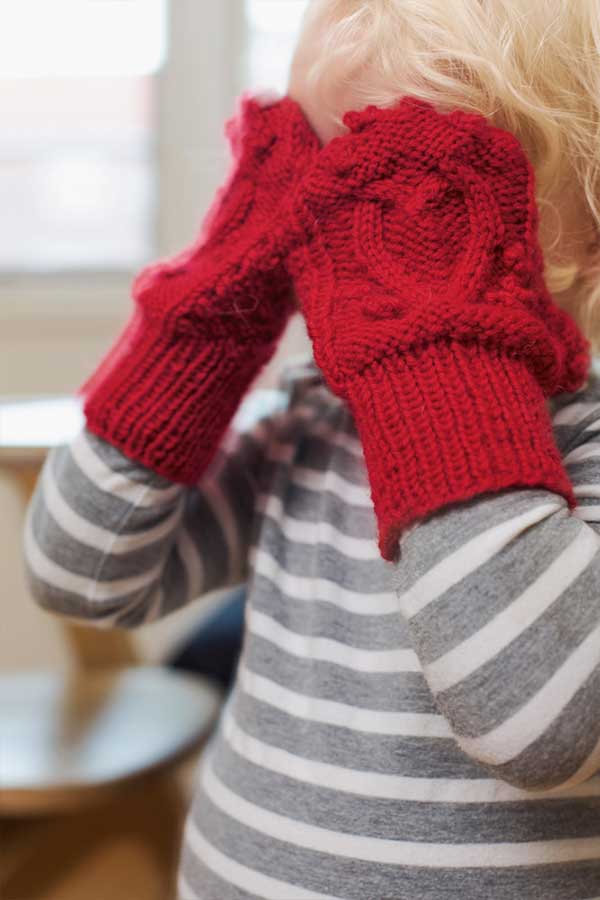 333-08 Hjertevarme votter