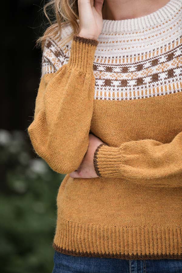 392-06 Mosaikk Genser