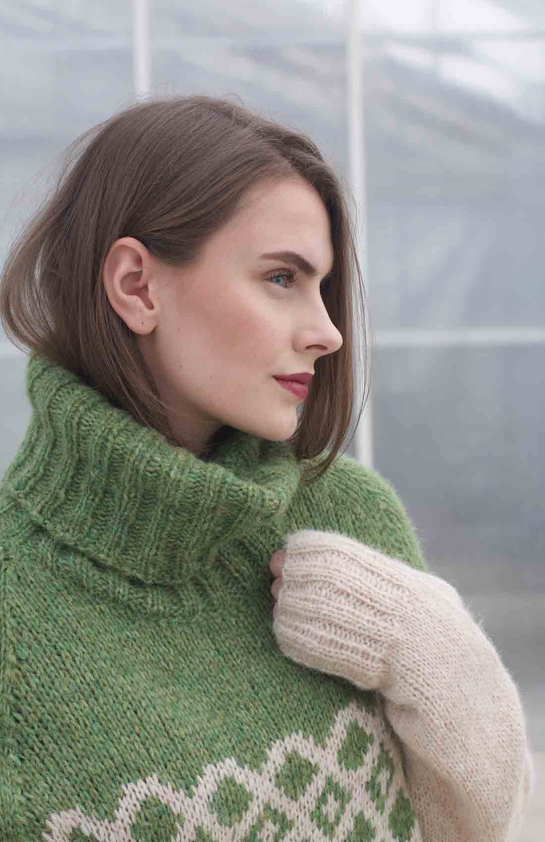 LEAH Kiss Mosegrønn