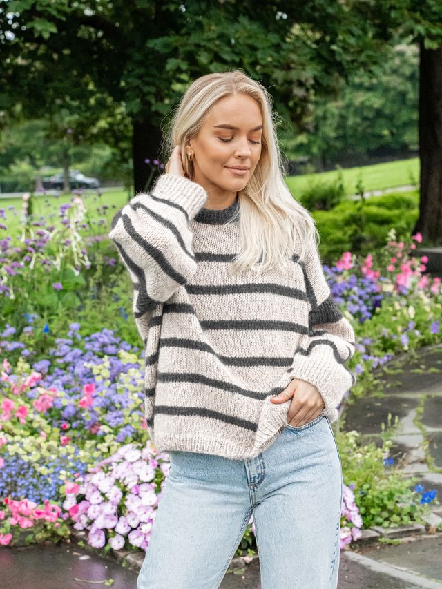 DESTINY DRIFT sweater mørk grå