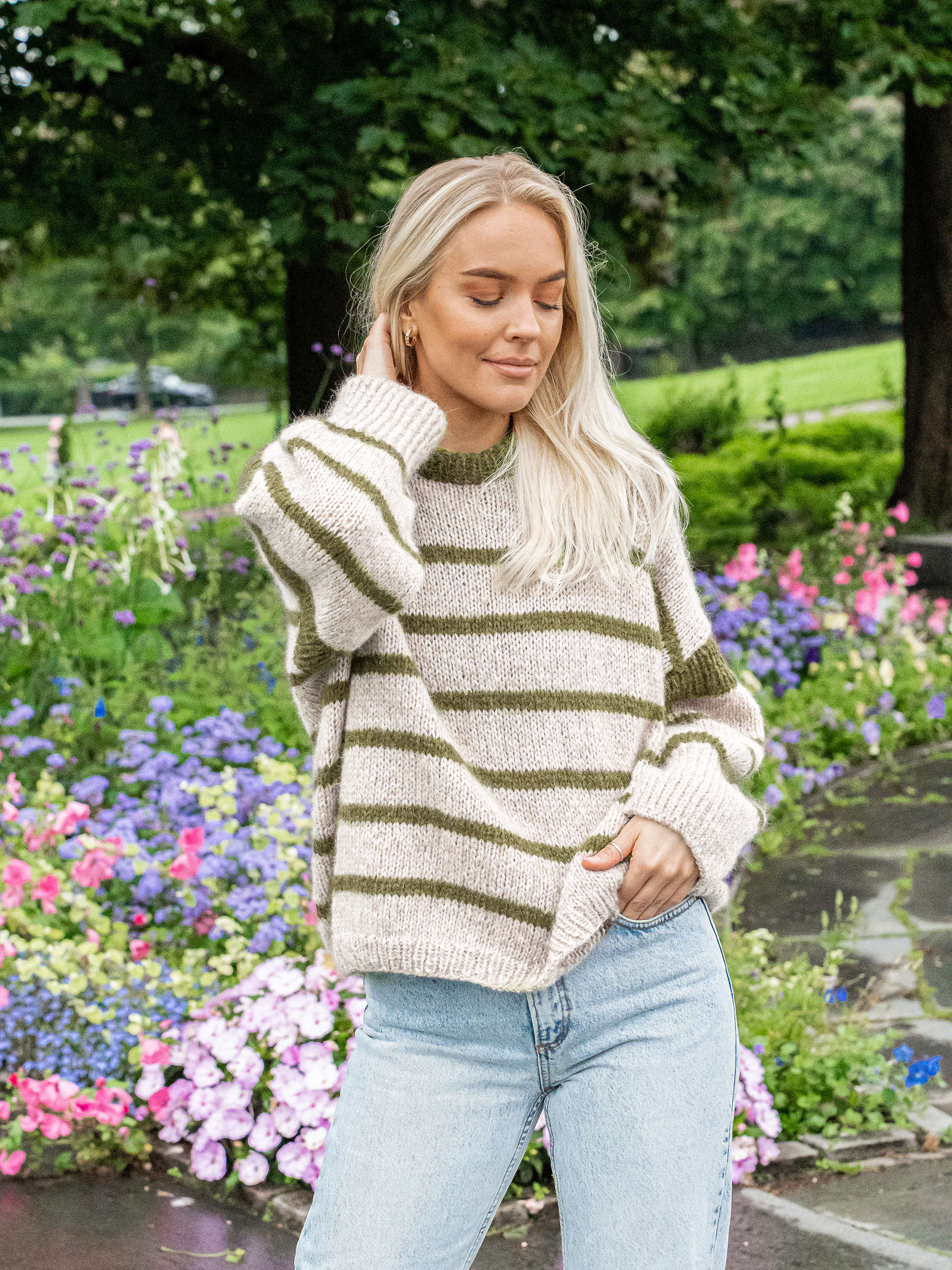 DESTINY DRIFT sweater grønn