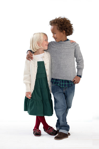 400-12 Marivoll genser og lue grå