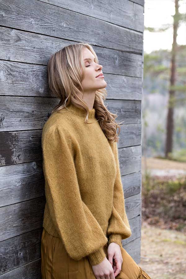 408-03 Misty genser honninggul