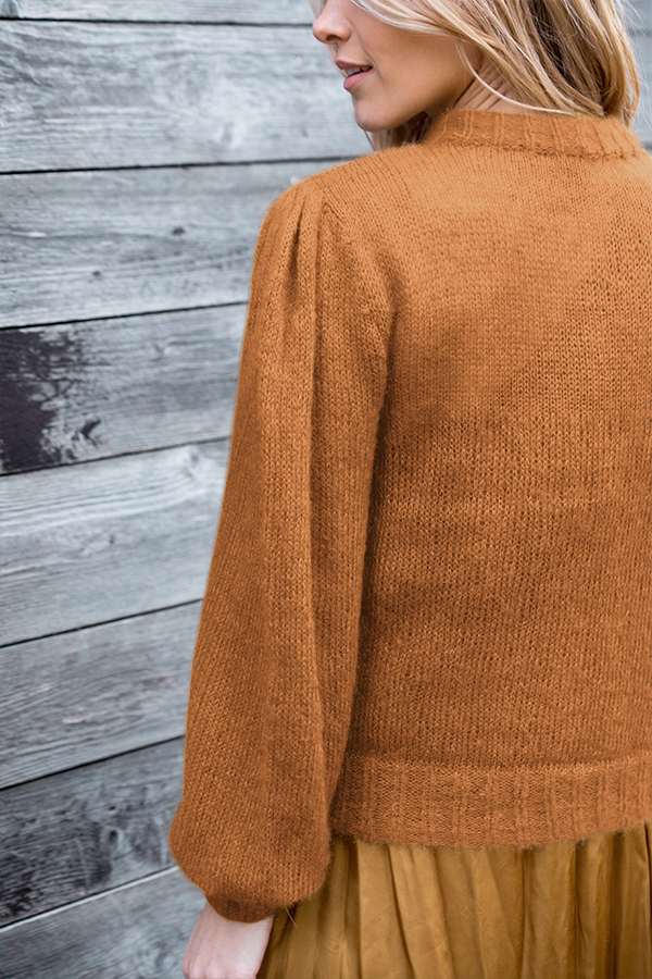 408-19i Misty genser ravgul