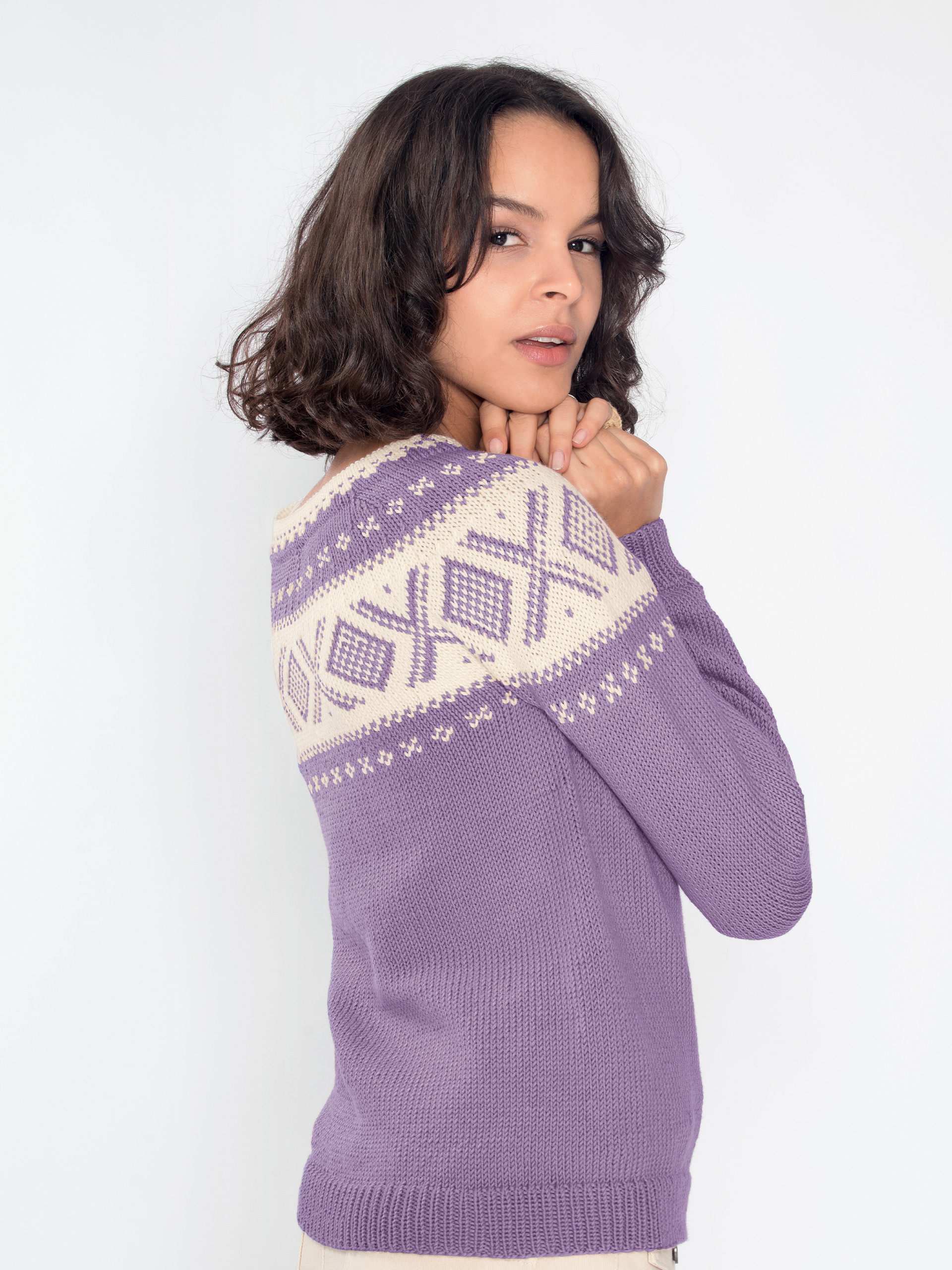 410-03b Cortina genser lys lavendel