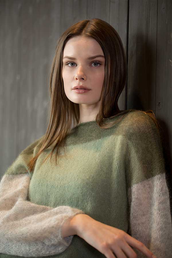 412-7 Diwan genser grønn