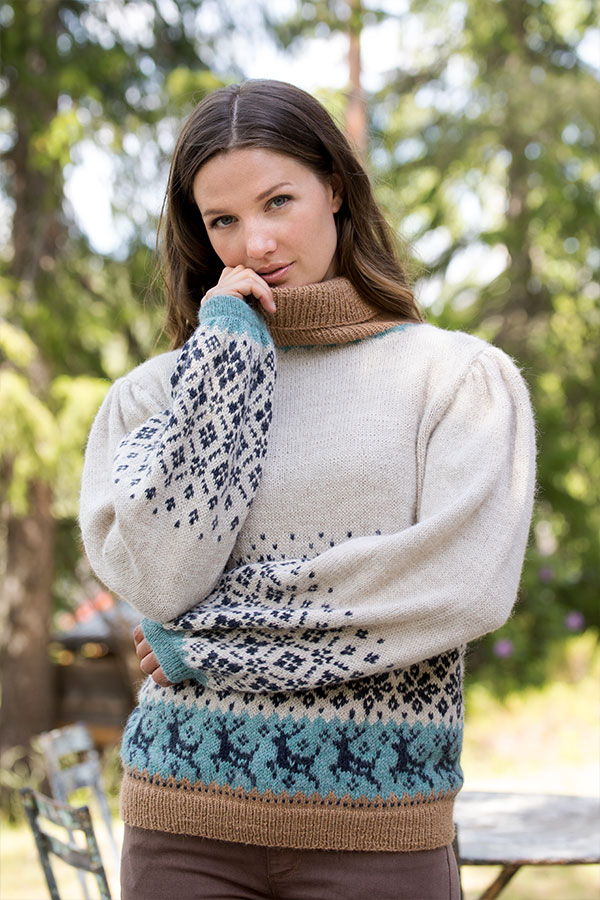 418-02 Svalbard genser beige