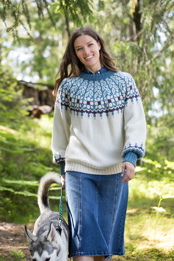 418-05 Isrose genser natur