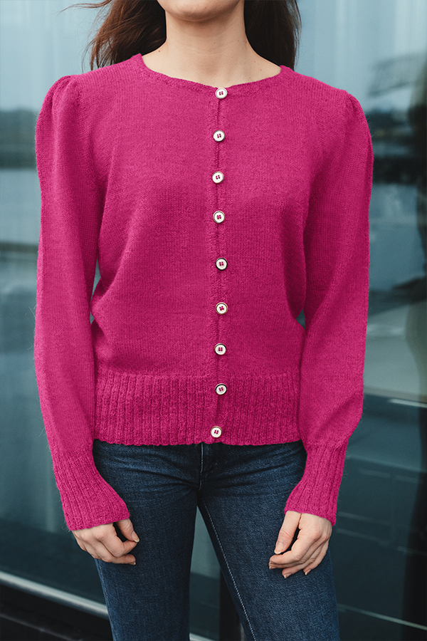 446-07c Gyda jakke pink