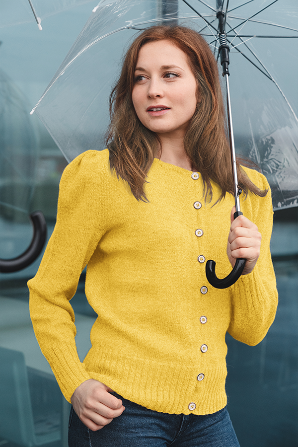 446-07d Gyda jakke gul