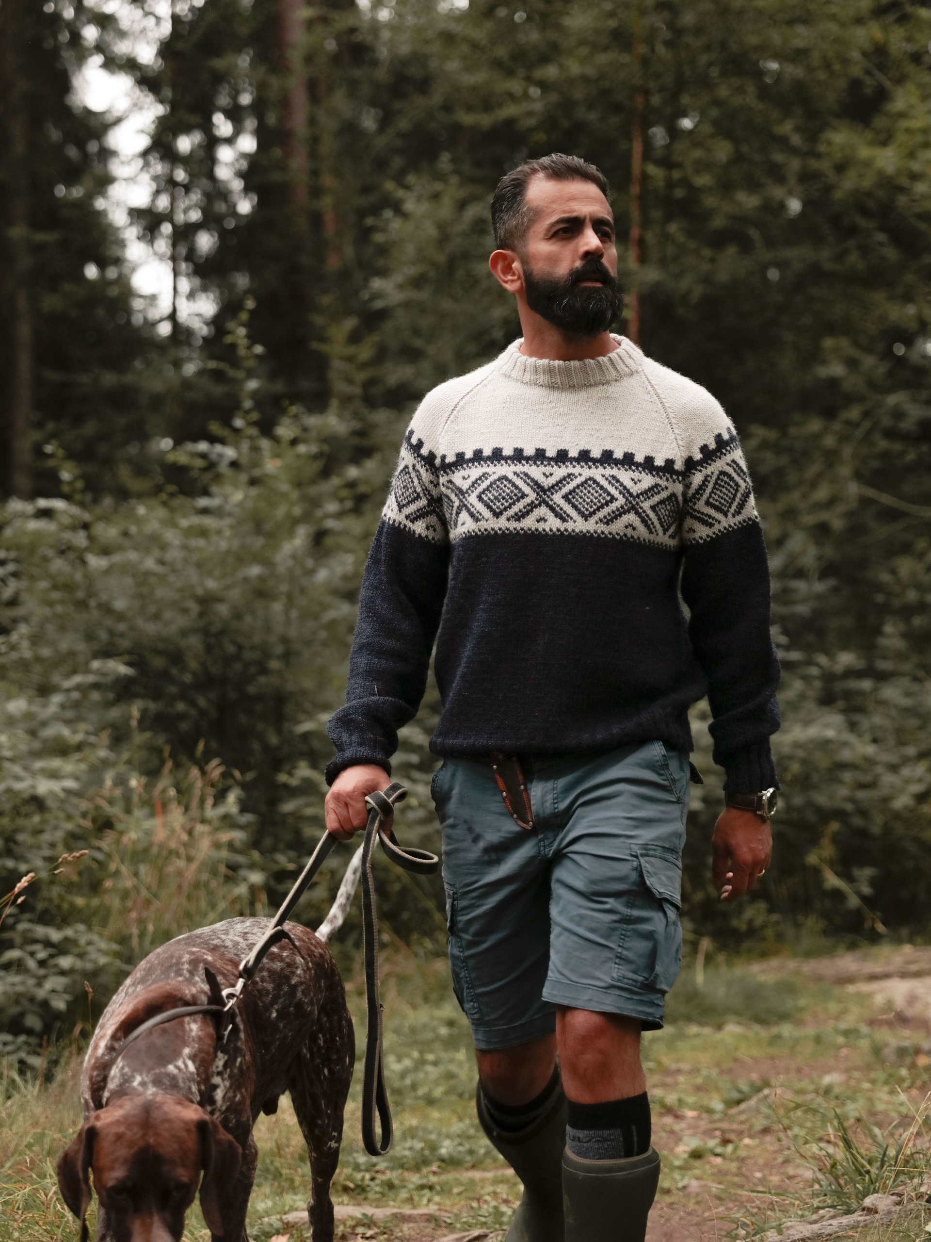 458-13 Cortina genser unisex