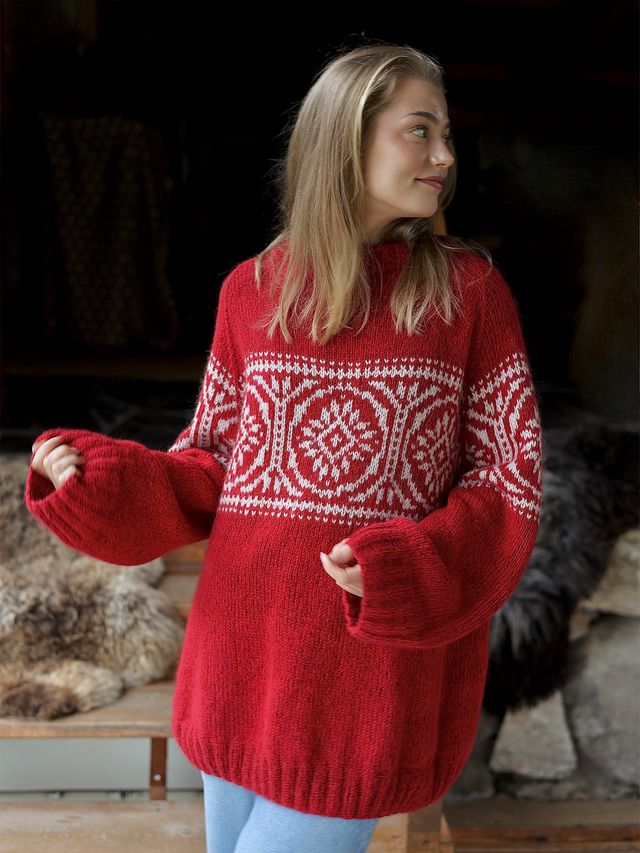 529S-12 REPEAT ME oversized m/skinnlapp