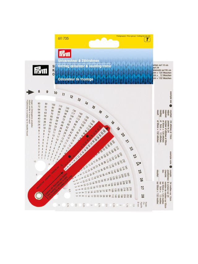 Prym Strikkekalkulator