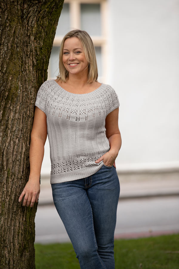 2016-9 Molly topp lys grå