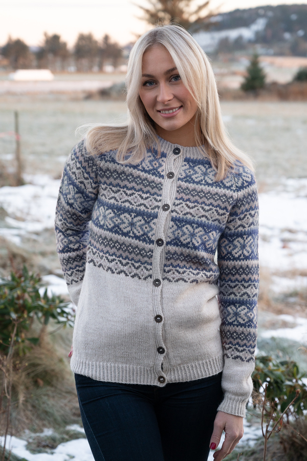 GLITTERTIND jakke beige denim