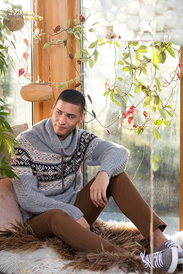 77-14 Ulrik genser grå