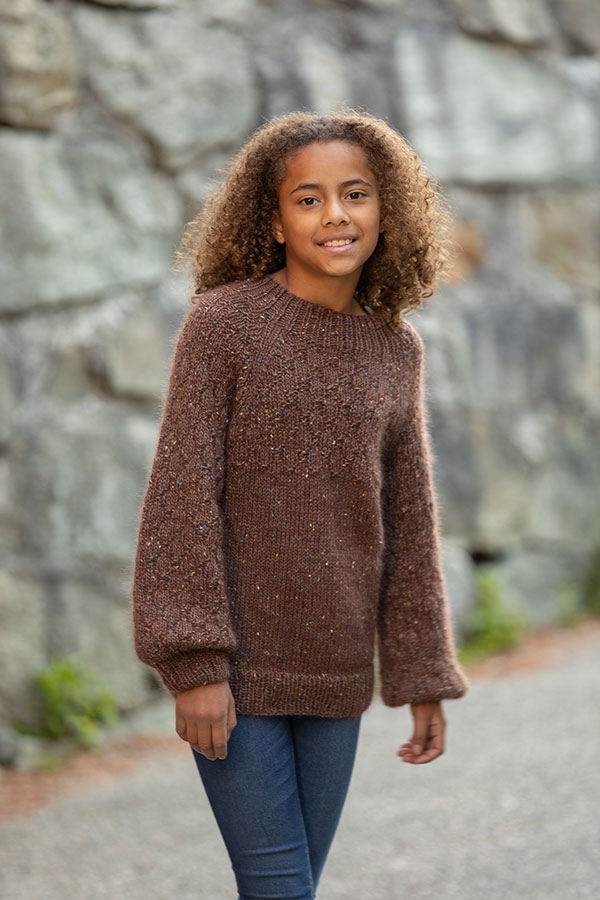 2128-9 Aluna genser barn