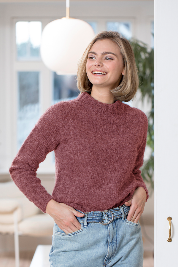 90-01 Ragne genser redwood